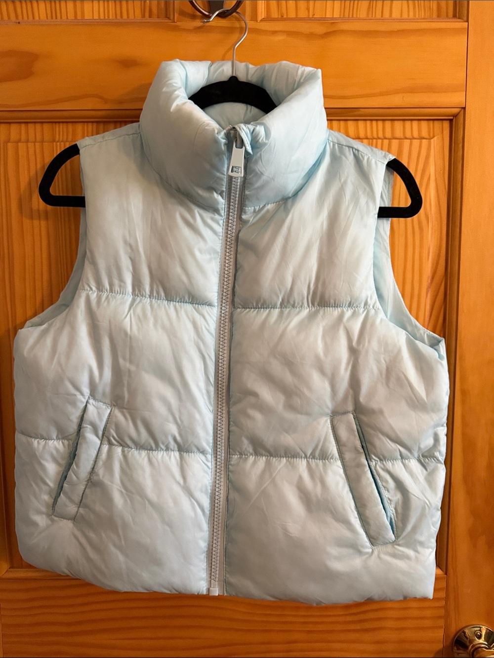 art class Pale Blue Puffer Vest for Kids